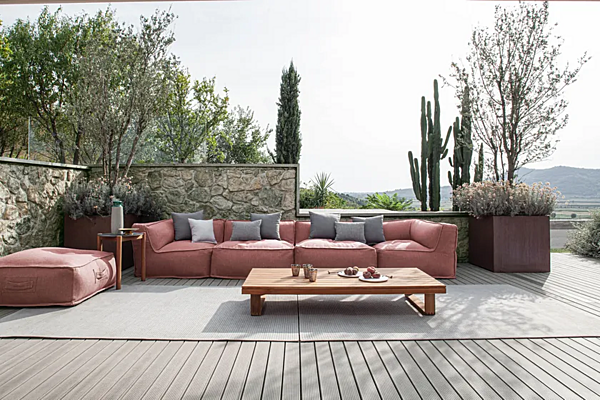 Corner Garden Armchair Soft Fabric Atmosphera CX.SF.MA factory ATMOSPHERA from Italy. Foto №2