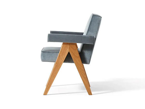 Fabric armchair with soft backrest CASSINA Committee factory CASSINA from Italy. Foto №2