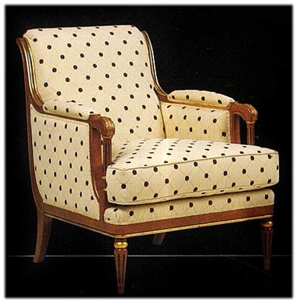 Armchair ISACCO AGOSTONI 1085 factory ISACCO AGOSTONI from Italy. Foto №1