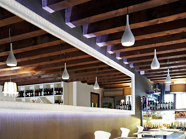 Metal pendant lamp Fabbian Bijou factory Fabbian from Italy. Foto №3