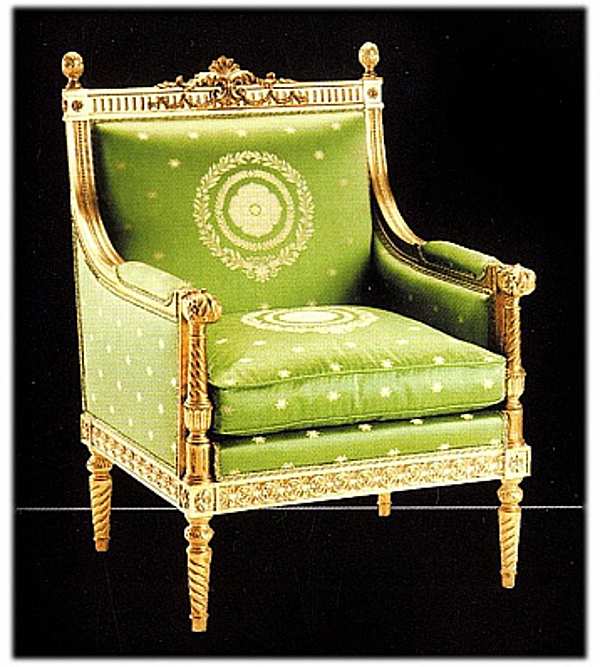 Armchair ISACCO AGOSTONI 1162P factory ISACCO AGOSTONI from Italy. Foto №1