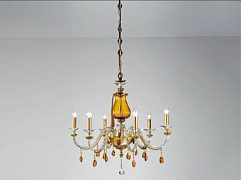 Chandelier with Swarovski crystals Flora L6 Euroluce Lampadari Chandelier with Swarovski crystals Flora L6 Euroluce Lampadari factory EUROLUCE LAMPADARi from Italy