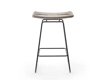 High garden stool with footrest FLEXFORM Echoes Outdoor High garden stool with footrest FLEXFORM Echoes Outdoor factory FLEXFORM from Italy