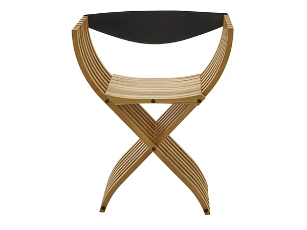 Folding Beech Chair Curule LIGNE ROSET 10262793-10262796 factory LIGNE ROSET from Italy. Foto №2