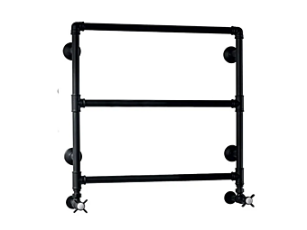 Vertical Brass Towel Warmer Wall Mounted Gaia Mobili Tubo factory GAIA from Italy