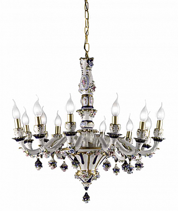 Chandelier VILLARI 0000067.304 factory VILLARI from Italy. Foto №1