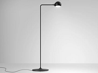 Adjustable metal floor lamp Ixa Artemide