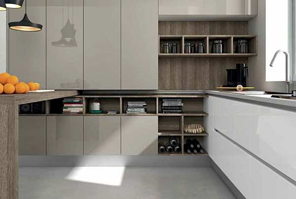 Kitchen RECORD CUCINE URBAN comp.2 factory RECORD CUCINE from Italy. Foto №2