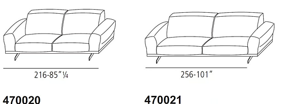 Sectional sofa in fabric or leather VIBIEFFE 470 Fancy factory VIBIEFFE from Italy. Foto №12