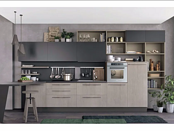Linear Fitted Kitchen Clover 03 LUBE CUCINE