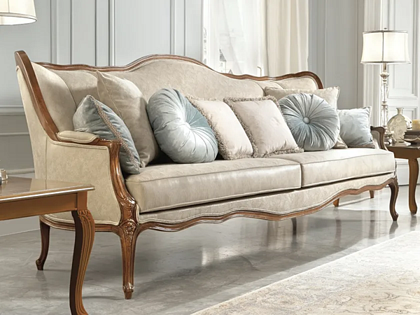 Fabric sofa with soft back Giulietta CASA +39 3904/3704, 3905/3705 factory CASA +39 from Italy. Foto №3