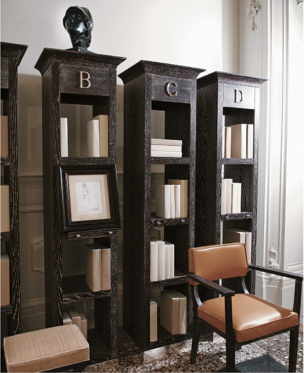 Bookcase CHELINI Art. 5020 factory CHELINI from Italy. Foto №2