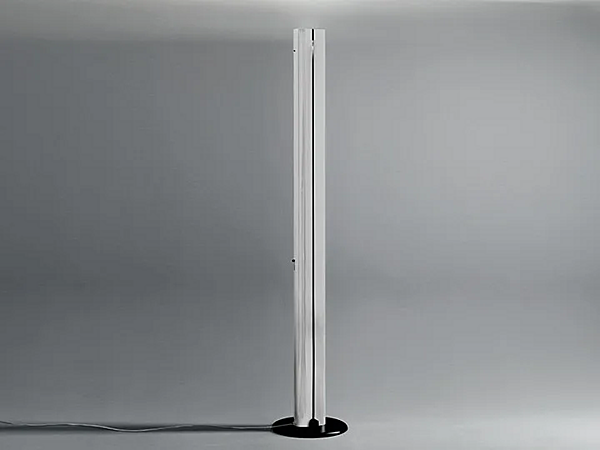 LED Floor Lamp in Aluminium Megaron Collection Artemide A0160W00, A012000, A0160W50, A016050 factory Artemide from Italy. Foto №2