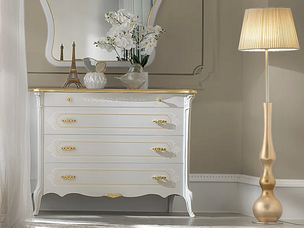 Wooden chest of drawers Giulietta CASA +39 3305, 3405 factory CASA +39 from Italy. Foto №5