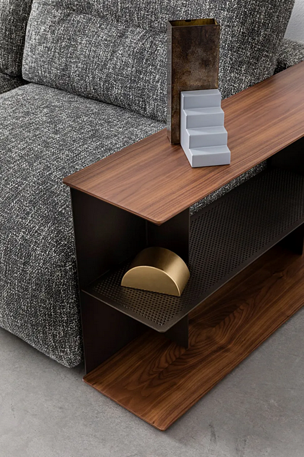 Sectional fabric sofa My Taos Saba factory SABA from Italy. Foto №6