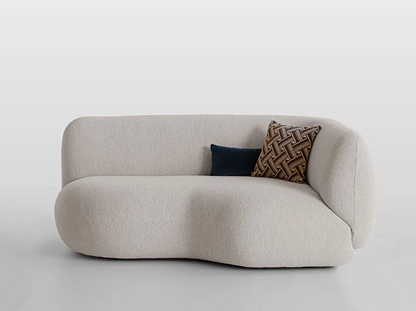 Modular fabric sofa with soft back Potocco Jade 953 D 953/D factory POTOCCO from Italy. Foto №5