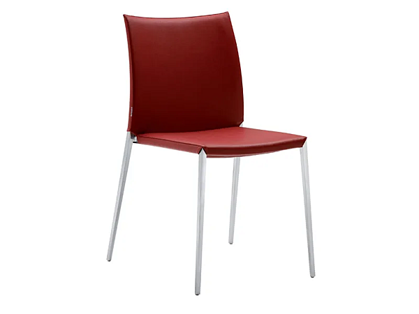 Upholstered stackable chair Talia 2080 ZANOTTA factory ZANOTTA from Italy. Foto №1