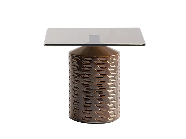 Square coffee table Hishi Potocco 871 TBQ 871 THQ 871/TBQ, 871/THQ factory POTOCCO from Italy. Foto №1