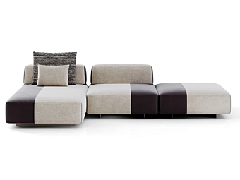 Modular Upholstered Sofa Fenpei Paolo Castelli