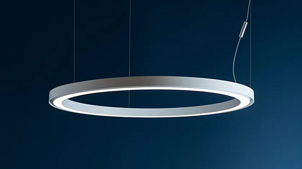 Dimmable pendant lamp Ripple Artemide factory Artemide from Italy. Foto №4