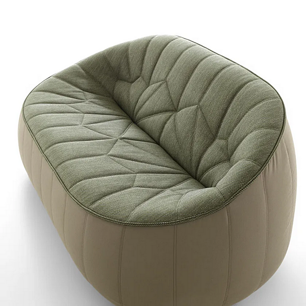 2-Seater Fabric Garden Sofa Ottoman LIGNE ROSET 18221405-18221505 factory LIGNE ROSET from Italy. Foto №3