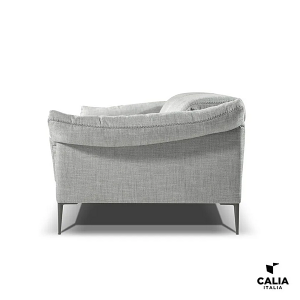 Three-Seater Fabric Sofa with Removable Cover Calia Italia Elisir CAL 1078 factory Calia Italia from Italy. Foto №7