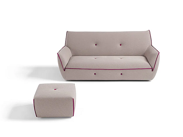 Sofa in stretchable fabric Yuki Egoitaliano factory Egoitaliano from Italy. Foto №3