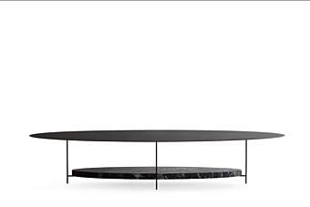 Oval marble coffee table Panna Cotta Molteni & C Oval marble coffee table Panna Cotta Molteni & C factory Molteni & C.(+VITRA) from Italy
