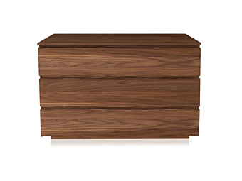 Walnut chest of drawers with integrated handles ARTE BROTTO Leonardo L325 L325 Walnut chest of drawers with integrated handles ARTE BROTTO Leonardo L325 L325 factory Arte Brotto from Italy