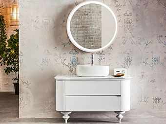Floor standing vanity unit with drawers ARTELINEA Incanto AL 535 factory ARTELINEA from Italy