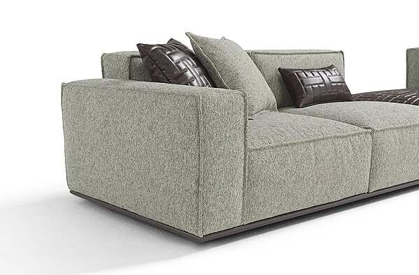 Sectional fabric sofa with soft back Egoitaliano Plaza factory Egoitaliano from Italy. Foto №2