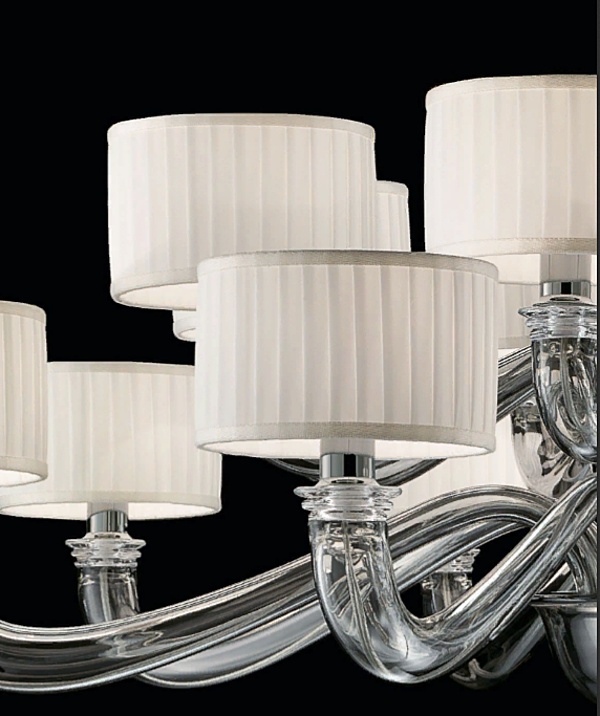 Chandelier Barovier&Toso Alexandria 5597/24 factory Barovier&Toso from Italy. Foto №5