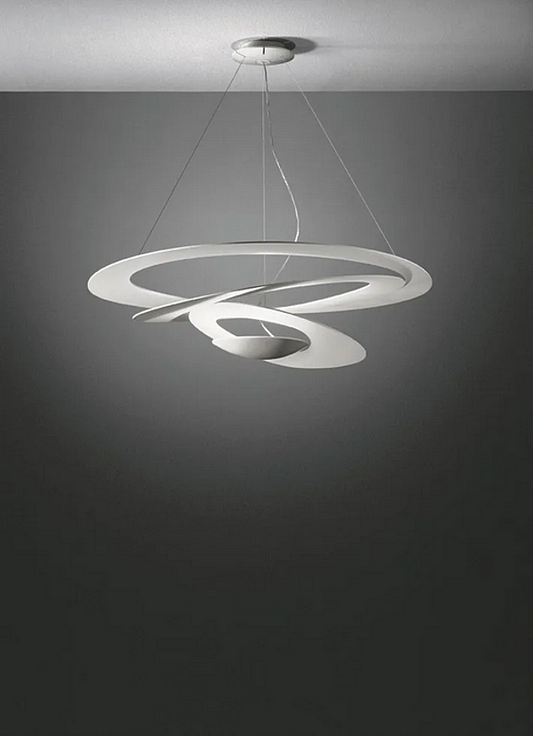 Pendant Lamp in Powder Coated Aluminium Artemide Pirce factory Artemide from Italy. Foto №16