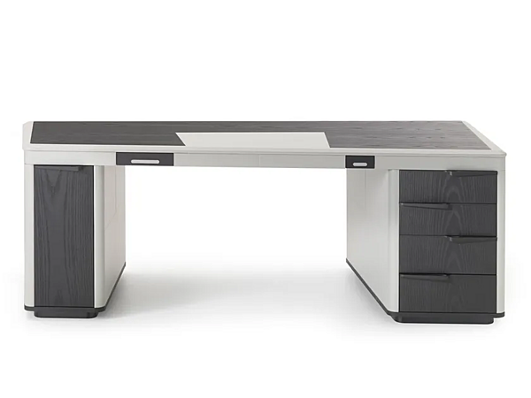 Wooden executive desk with drawers I 4 Mariani Noah factory i 4 Mariani from Italy. Foto №2