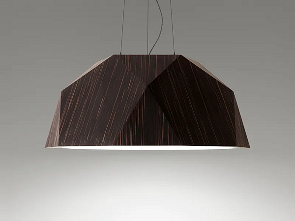 Aluminium pendant lamp Fabbian Crio factory Fabbian from Italy. Foto №2