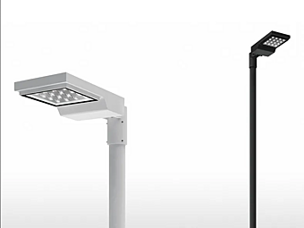 LED street lamp aluminum Cefiso Artemide