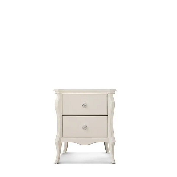 Wooden bedside table with drawers MARZORATI Montecarlo factory MARZORATI from Italy. Foto №2