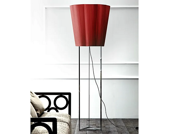 Satin Floor Lamp Fiore ERBA ITALIA factory ERBA ITALIA from Italy. Foto №1