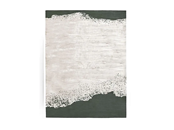 Rectangular Handmade Bamboo Silk Rug GIORGETTI Tides