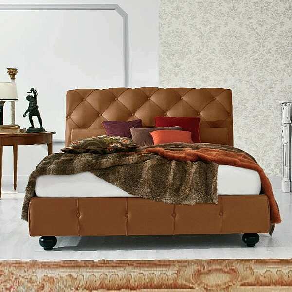 Bed TWILS Dorian 14315Q78N factory TWILS (VENETA CUSCINI) from Italy. Foto №5