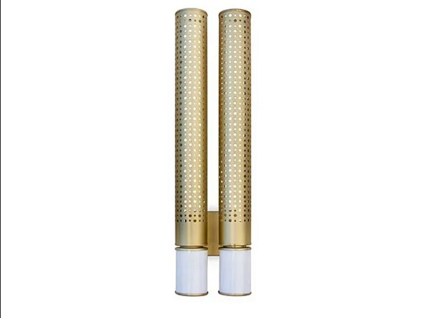 Brass wall lamp Cybo II BRABBU factory BRABBU from Italy. Foto №1