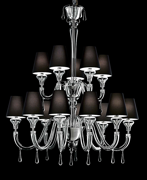 Chandelier Barovier&Toso Maryland 5587/14 factory Barovier&Toso from Italy. Foto №2