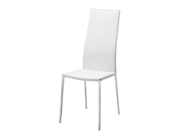 High back chair with upholstered back Lialta 2082 ZANOTTA factory ZANOTTA from Italy. Foto №1