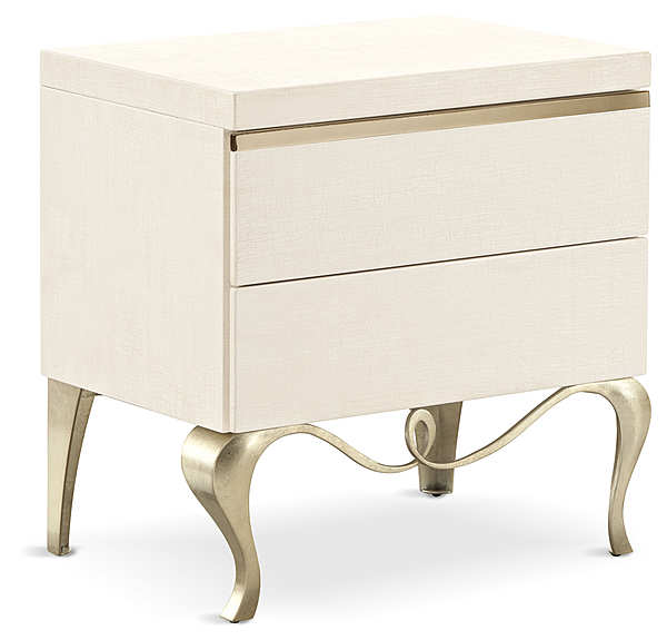 Bedside table CANTORI Chic Atmosphere GHIRIGORI 1842.4500 factory CANTORI from Italy. Foto №1