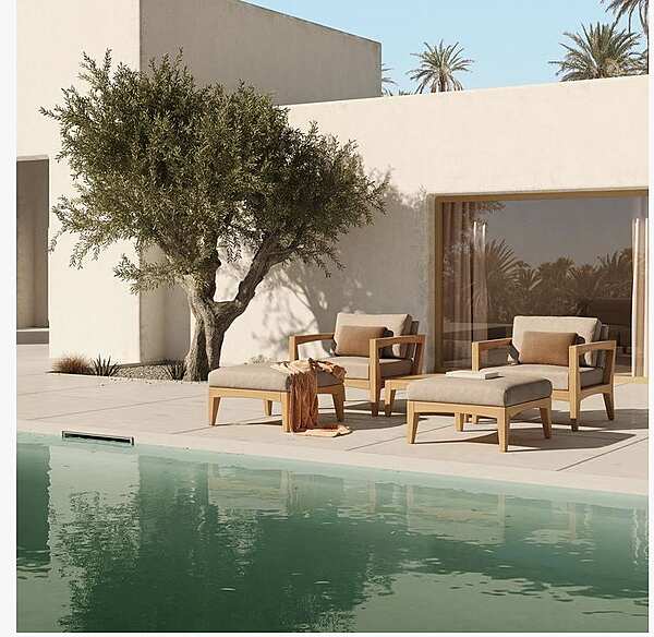 Poof ROYAL BOTANIA ZNTL 75T factory ROYAL BOTANIA from Italy. Foto №4