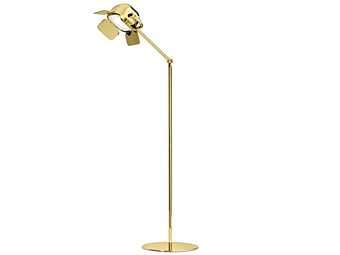 Adjustable Aluminium Floor Lamp Flamingo GHIDINI1961 NZ404PG101 factory GHIDINI1961 from Italy