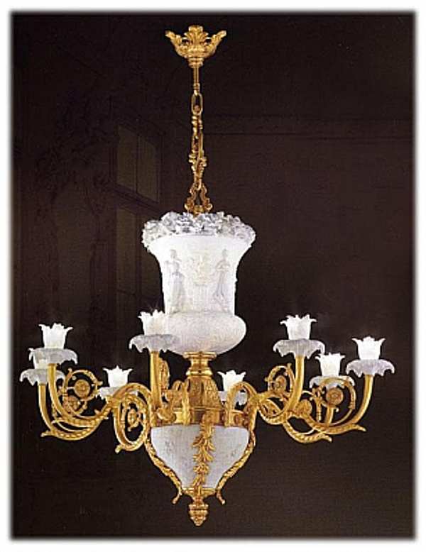 Chandelier FBAI 3183/8 factory FBAI from Italy. Foto №1