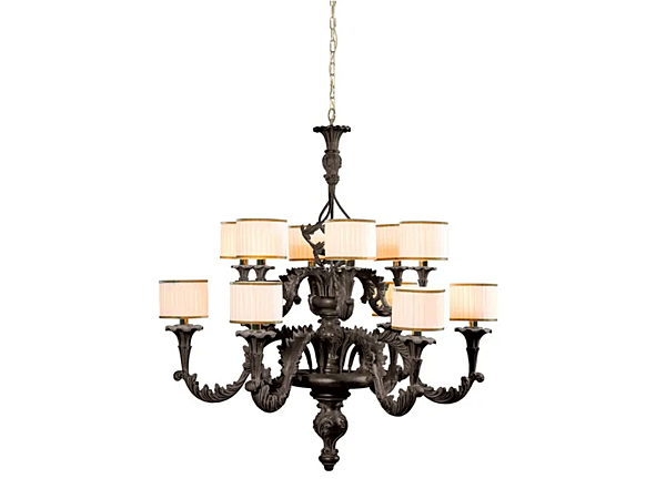 Wooden chandelier CARPANESE 6805 6805 factory CARPANESE from Italy. Foto №1