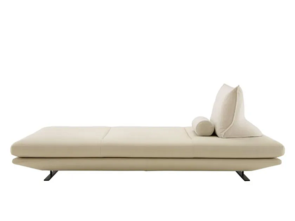 Upholstered fabric bench with back Prado Ligne Roset 11370405/505/605/705 factory LIGNE ROSET from Italy. Foto №1