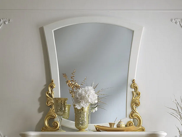 Framed wall mounted mirror CASA +39 La Fenice 1311 factory CASA +39 from Italy. Foto №1